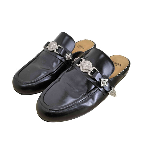 トーガプルラ TOGA PULLA メタルバックル ミュール ローファー レディース JPN:38
