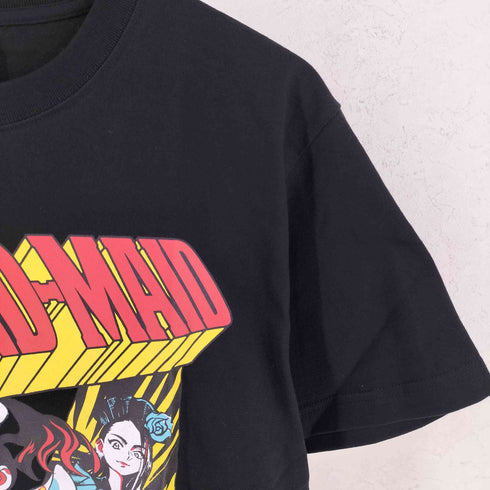 ユナイテッドアスレ UNITED ATHLE アーティスト バンド 10TH ANNIVERSARY コミック プリント Tシャツ メンズ L