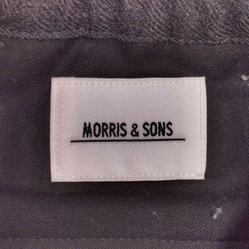 モリスアンドサンズ MORRIS & SONS ウールサキソニー イージースラックス メンズ JPN:1
