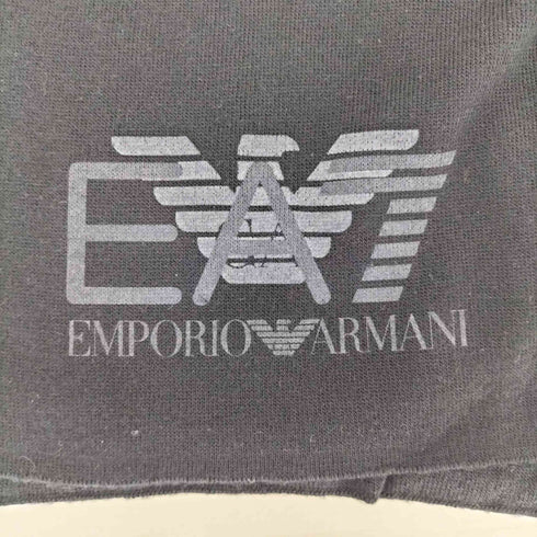 エンポリオアルマーニイーエーセブン EMPORIO ARMANI EA7 イーグルロゴ入り マフラー メンズ