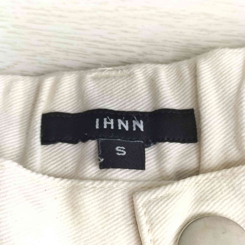 イン IHNN ダブルニー コットン テーパードパンツ レディース S