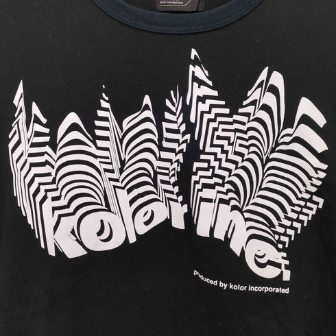 カラー kolor 21AW クリアコットン天竺プリントS/S T-SHIRT 半袖Tシャツ メンズ JPN:1