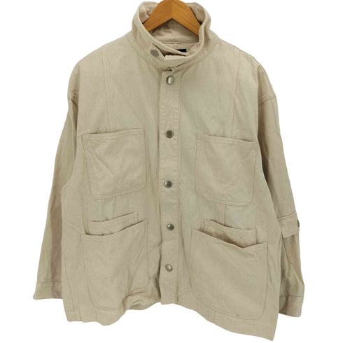 イン IHNN マルチポケット スタンドカラー コーデュロイ切替 ジャケット メンズ import:M
