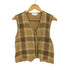 ブルックスブラザーズ BROOKS BROTHERS 90S ウール チェックニットベスト レディース import:M