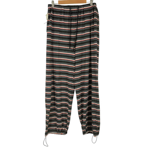 CASH HOOKED ボーダーデザイン スウェットパンツ メンズ JPN:XL