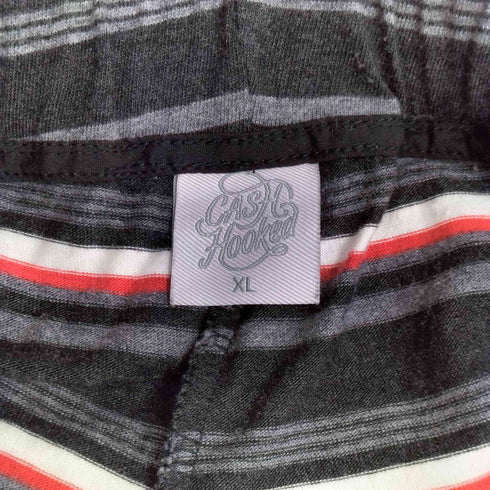 CASH HOOKED ボーダーデザイン スウェットパンツ メンズ JPN:XL