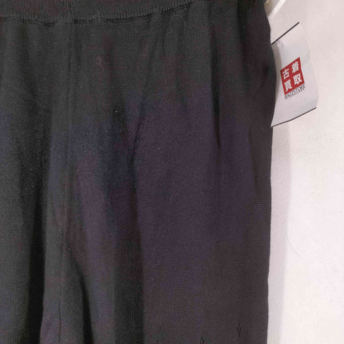 ムジルシリョウヒン 無印良品 コットン透かし編みニットロングパンツ レディース JPN:XL