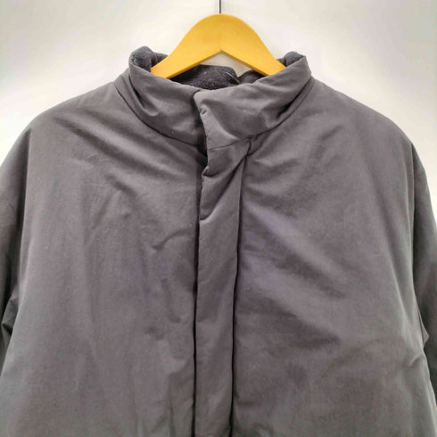 スティルバイハンド STILL BY HAND 23AW Stand collar blouson スタンドカラー シンサレート ブルゾン 中綿 ジャケット タスラン 加工 ブラック メンズ JPN:46