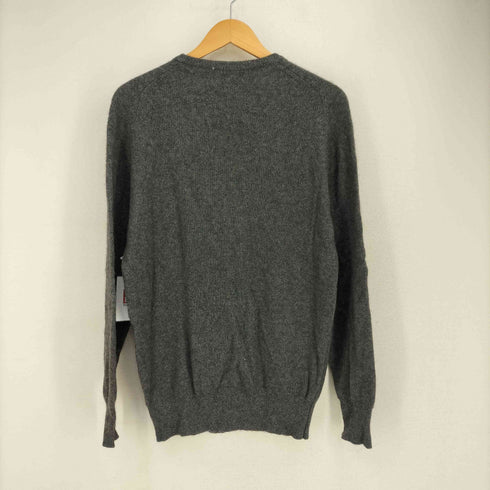 CROCKETT クロケット スコットランド製 カシミヤ クルーネックニット メンズ UK:40