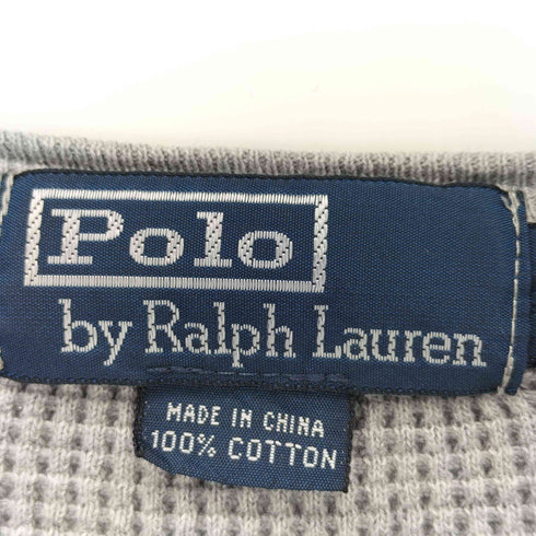 ポロバイラルフローレン Polo by RALPH LAUREN オールコットンクルーネックサーマル メンズ JPN:XXL
