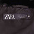 ザラ ZARA フェイクファー ジップアップ フーデッド ジャケット フード ドローコード レディース import:XL