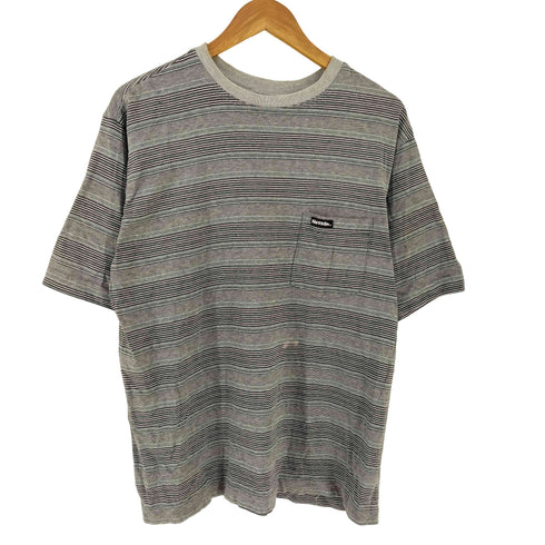 ノーフィアー NO FEAR ロゴデザイン クルーネック ボーダー Tシャツ メンズ