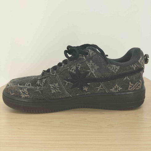 サプライヤー SUPPLIER STARWALK MONOGRAM BLACK モノグラムデニム スニーカー メンズ 28/10