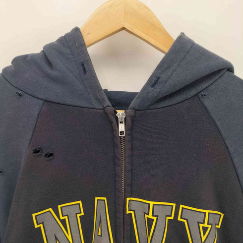 プロジェクトジーアール PROJECT G/R RECONSTRUCTED FOLDED ZIP HOODIE メンズ JPN:1