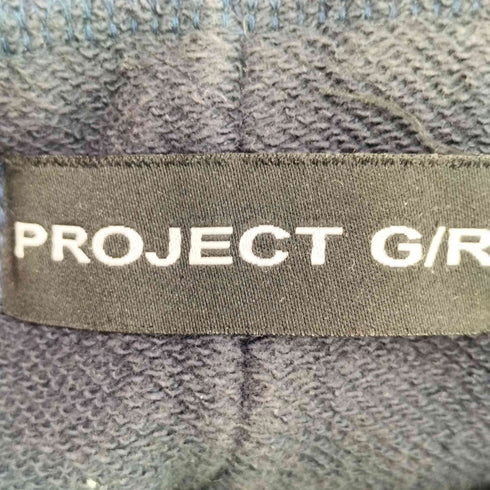 プロジェクトジーアール PROJECT G/R RECONSTRUCTED FOLDED ZIP HOODIE メンズ JPN:1
