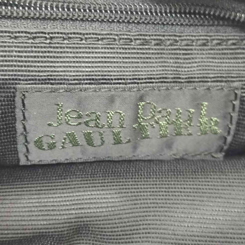 ジャンポールゴルチエ Jean Paul GAULTIER ロゴアンティーク総柄 コーティングキャンバス ショルダーバッグ メンズ