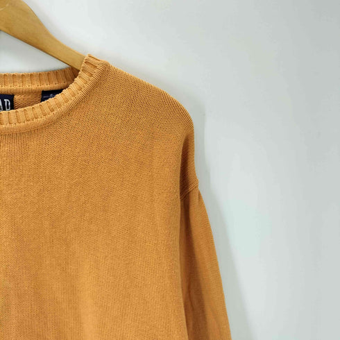 ギャップ Gap 90S OLD 紺タグ デカタグ ローゲージ インド綿 コットン ニット セーター メンズ import:S