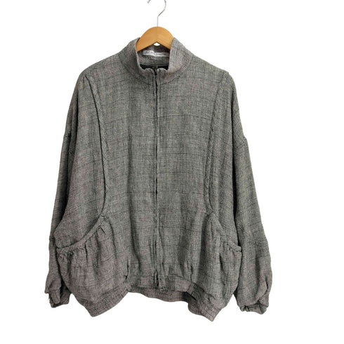 ジャーナルスタンダードラックス JOURNAL STANDARD LUXE 25AW シルクMIXチェックブルゾン レディース FREE
