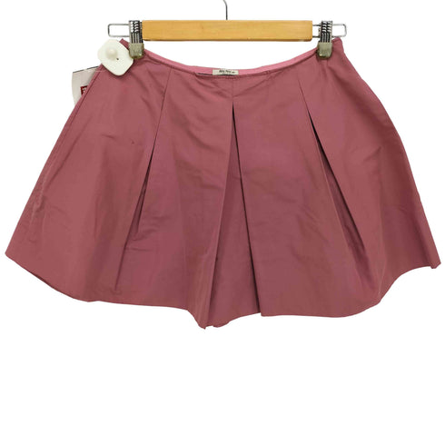 ミュウミュウ miu miu 00S プリーツ フレア ミニスカート レディース 40