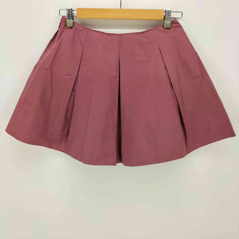 ミュウミュウ miu miu 00S プリーツ フレア ミニスカート レディース 40