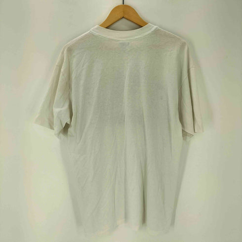 ヘインズ Hanes 80S OLD USA製 ボディ 花柄 ボタニカル プリント ボックス Tシャツ 裾袖シングル メンズ import:XL
