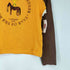ザラ ZARA LOTTIE RAE プリント ロングスリーブ ラグラン Tシャツ レディース import:L