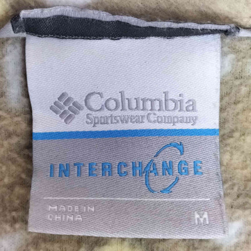 コロンビアスポーツウェア Columbia Sportswear 総柄ドローストリングフリースジャケット メンズ JPN:M