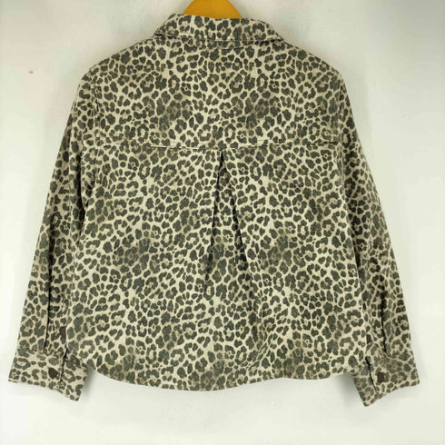 エイチアンドエム H&M レオパードプリント トラッカージャケット レディース import:XS