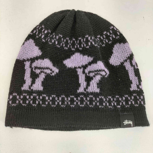 ステューシー Stussy Mohair Mushroom Beanie Black メンズ