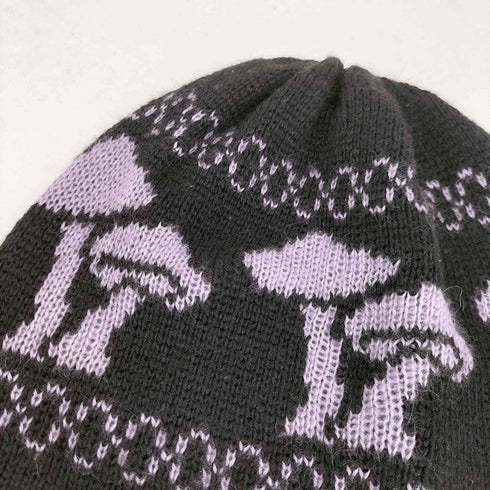 ステューシー Stussy Mohair Mushroom Beanie Black メンズ
