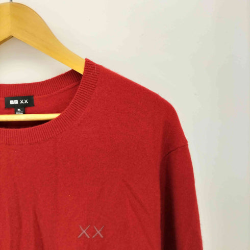 ユニクロ UNIQLO ウィンター カシミヤクルーネックセーター メンズ JPN:XL