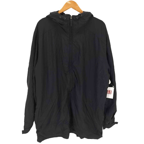 エディーバウアー Eddie Bauer 90S ミドル丈 ナイロンパーカー ジャケット メンズ import:XL