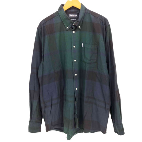 バブアー Barbour ブラックウォッチ Dunoon Shirt ダヌーン シャツ メンズ import:XXL