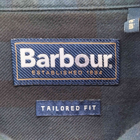 バブアー Barbour ブラックウォッチ Dunoon Shirt ダヌーン シャツ メンズ import:XXL