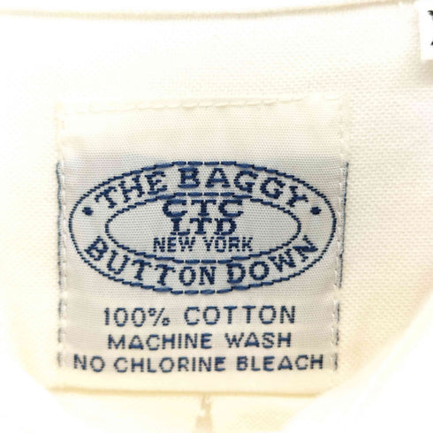 バギー THE BAGGY コットン 長袖 シャツ メンズ import:XL