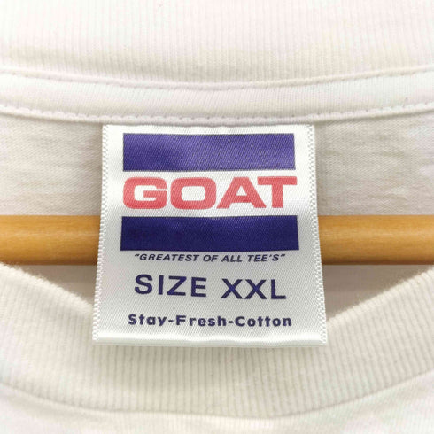 ゴート GOAT クルーネック コットン 無地 Tシャツ メンズ import:XXL