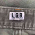 ルグランブルー L.G.B. フロントジップデザイン ブーツカット カーゴパンツ レディース US:25
