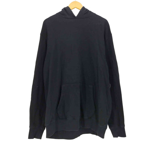 ヨウジヤマモトプールオム Yohji Yamamoto POUR HOMME NO FUTURE PRINT SWEAT PULLOVER HOODIE スウェットパーカー メンズ import:XXL