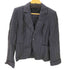 マックスマーラ MAX MARA MADE IN ITALY LINEN 98% イタリア製 白タグ リネン ストライプ テーラード ジャケット レディース EUR:40