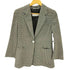 マックスマーラ MAX MARA MADE IN ITALY VIRGIN WOOL 100% イタリア製 白タグ バージン ウール 千鳥格子 ハウンドトゥース テーラード ジャケット レディース EUR:38