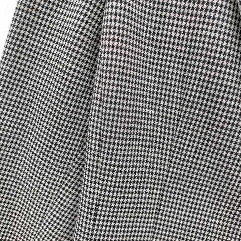 マックスマーラ MAX MARA MADE IN ITALY VIRGIN WOOL 100% イタリア製 白タグ バージン ウール 千鳥格子 ハウンドトゥース テーラード ジャケット レディース EUR:38
