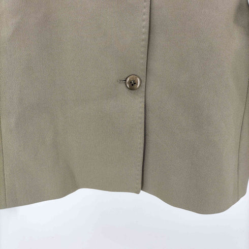マックスマーラ MAX MARA MADE IN ITALY イタリア製 白タグ 加工 生地 ボタン アップ ジャケット レディース EUR:40