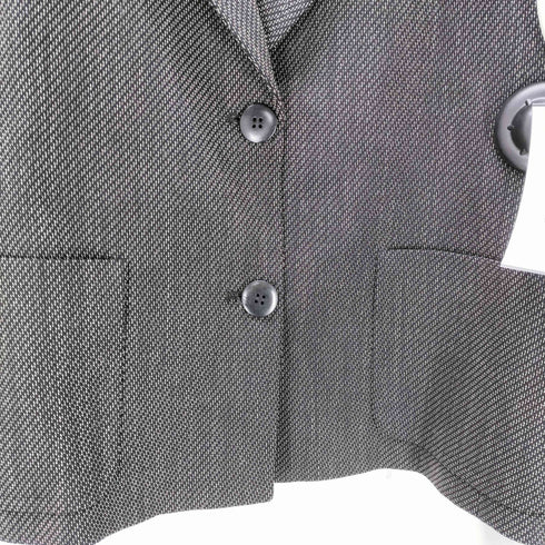 マックスマーラ MAX MARA MADE IN ITALY VIRGIN WOOL 97% イタリア製 白タグ バージン ウール 織り 生地 テーラード ジャケット レディース EUR:38