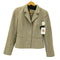 マックスマーラ MAX MARA MADE IN ITALY VIRGIN WOOL & ANGORA イタリア製 白タグ バージン ウール アンゴラ 起毛 比翼 テーラード ジャケット レディース EUR:40