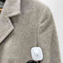 マックスマーラ MAX MARA MADE IN ITALY VIRGIN WOOL & ANGORA イタリア製 白タグ バージン ウール アンゴラ 起毛 比翼 テーラード ジャケット レディース EUR:40