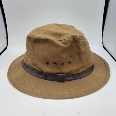 フィルソン FILSON 70-80S MADE IN USA USA製 ハトメ レザー ベルト付き オイルド ハット メンズ