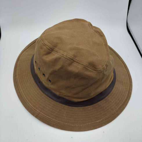 フィルソン FILSON 70-80S MADE IN USA USA製 ハトメ レザー ベルト付き オイルド ハット メンズ