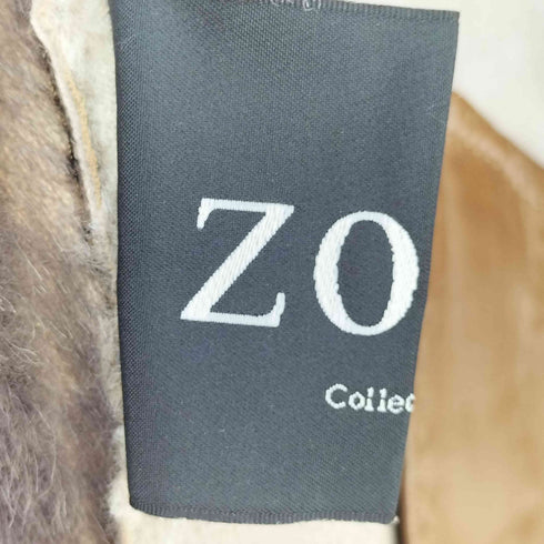 zoee ラム ムートン ファー コート レディース import:XXL