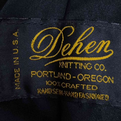 DEHEN USA製 スウェードポケット メルトンウール ワーク ジャケット メンズ import:M