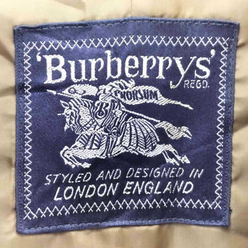 バーバリーズ BURBERRYS 比翼 ステンカラーコート メンズ
